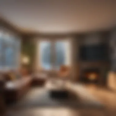 A Cozy Living Room in a Month-long Rental Cozy living room in a rental home