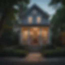 Charming exterior of a Brookland rental house