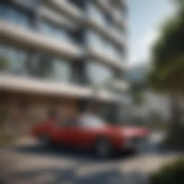 Captivating Modern Design in Condominiums Modern condominium architecture showcasing unique design features