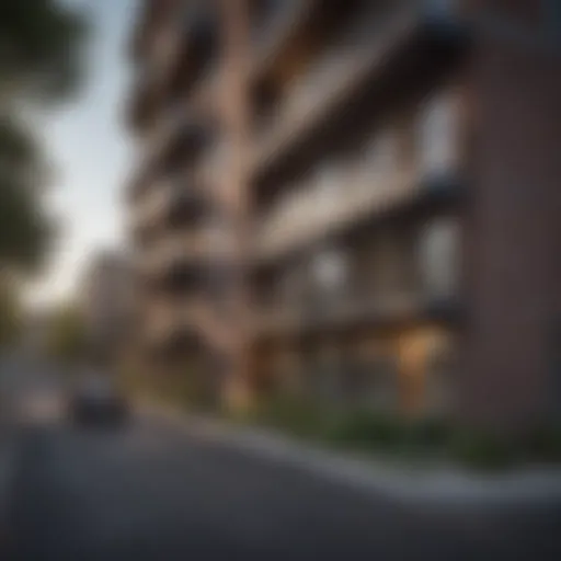 Elegant architectural design of Lakewood Apartments