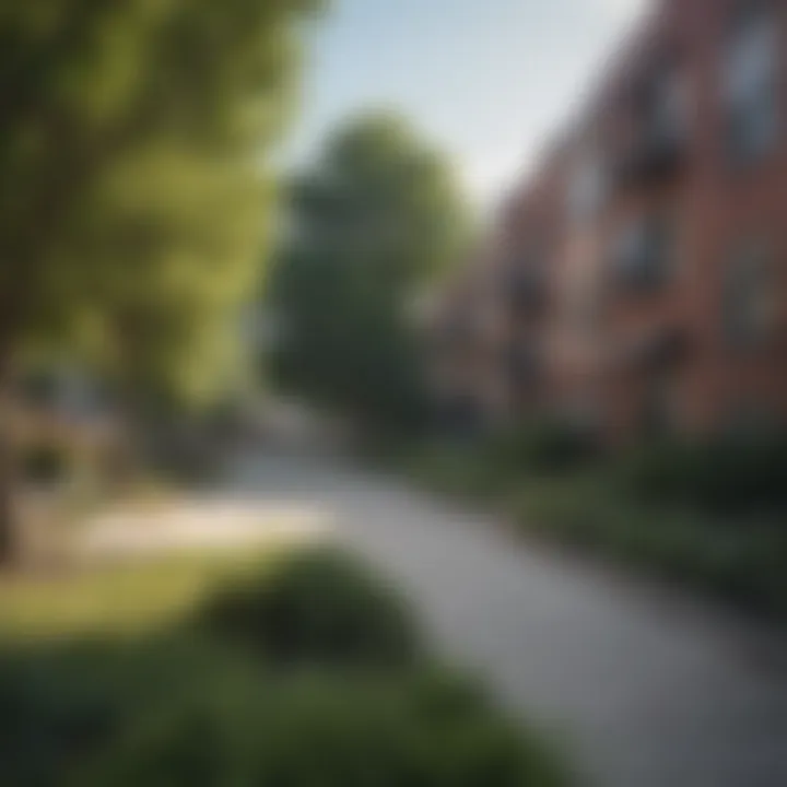 Vibrant neighborhood surrounding Lakewood Apartments