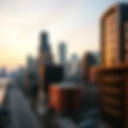 A panoramic view of downtown Chicago showcasing its skyline