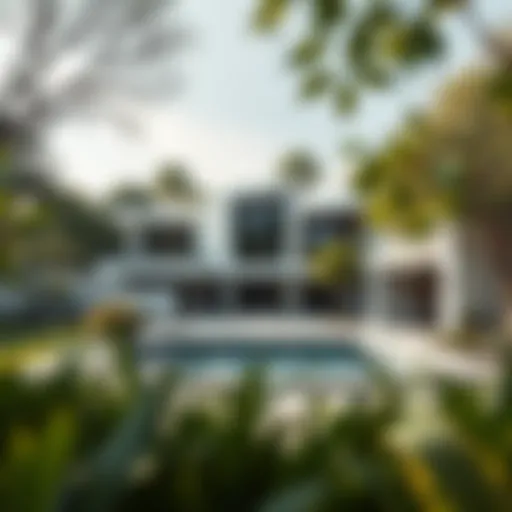 Stunning modern home in Woodland Hills blending with nature