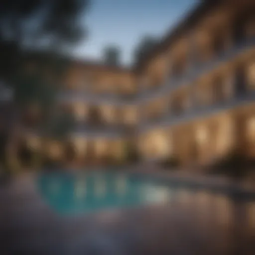 Elegant architectural design of Montecito Apartments