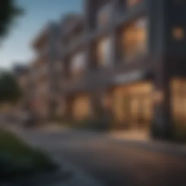 The Allure of Northline's Dynamic Surroundings Vibrant neighborhood surrounding Northline Apartments