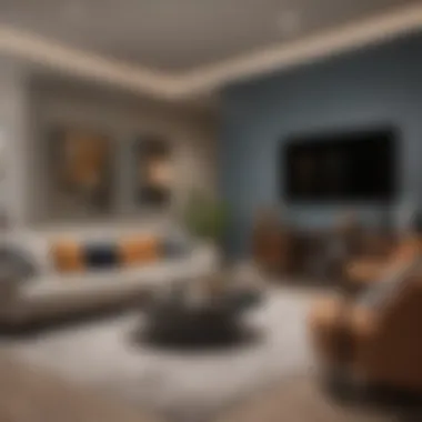 Comfort and Style in Living Spaces Well-designed living space at Northline Apartments