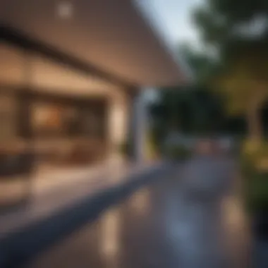 Seamless Indoor-Outdoor Living Charming outdoor patio area connected to a one floor apartment
