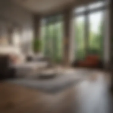 Personalized Style in Apartment Living Customized interior design elements reflecting personal style in a one floor apartment