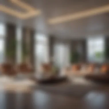 Interior showcasing luxurious living spaces at Parkhill Apartments