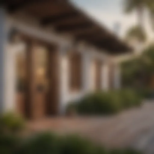 Stunning view of the exterior architecture of Rancho Los Feliz Apartment Homes