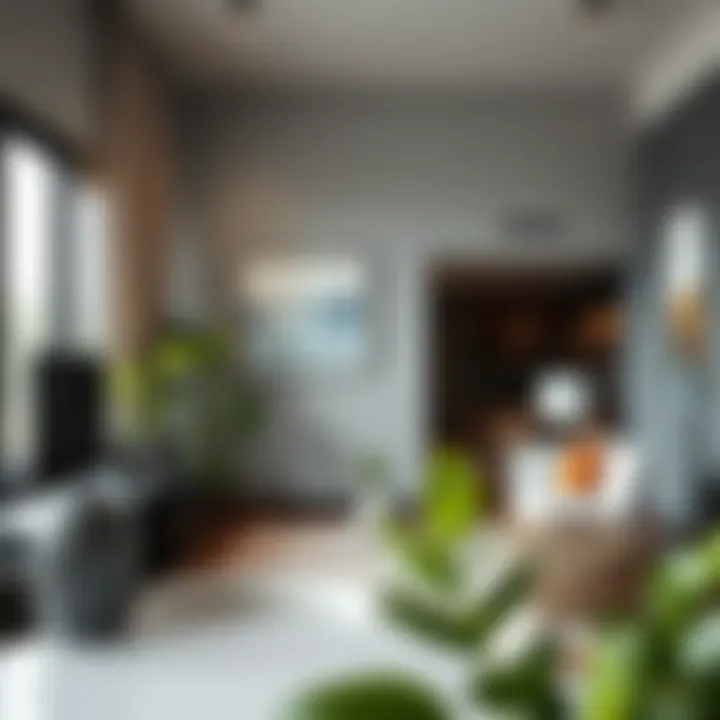 Stylish interior of a modern rental apartment in San Rafael