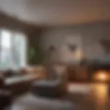 Cozy room interior showcasing rental options
