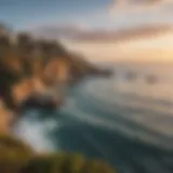 Scenic view of La Jolla Cove showcasing its stunning coastline