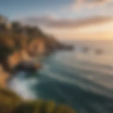 La Jolla Cove: A Coastal Gem Scenic view of La Jolla Cove showcasing its stunning coastline