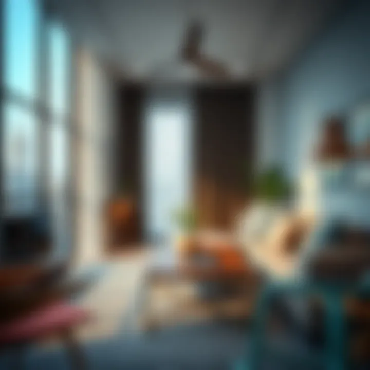 An interior space showcasing a blend of functionality and aesthetic appeal