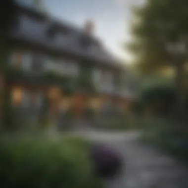Charming Aspects of Traditional Houses A spacious traditional house with a well-maintained garden.