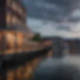 A picturesque view of East Boston showcasing its waterfront