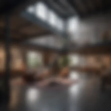 Modern Loft Interior Design Stylish loft interior showcasing modern design elements