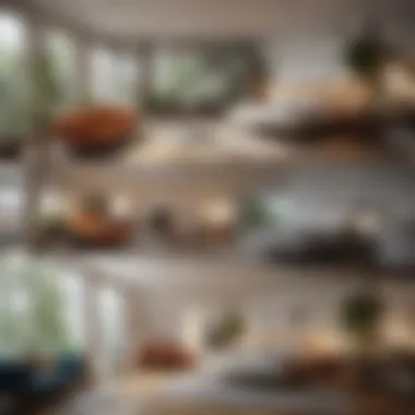 Space Layouts: Studio vs. One-Bedroom Comparison of studio and one-bedroom apartment layouts