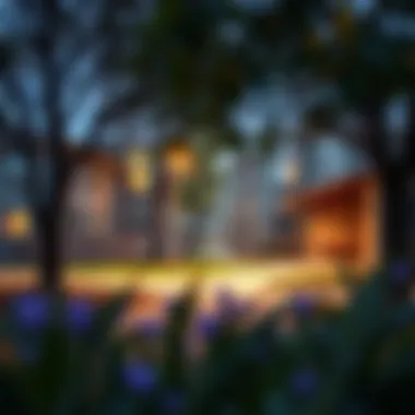 Scenic location of Westwood Apartments with nearby parks and shops