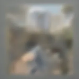 Modern architectural design of Fairway Park Apartments showcasing unique exterior features