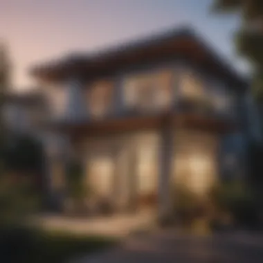 Graph displaying rental market trends in Los Angeles