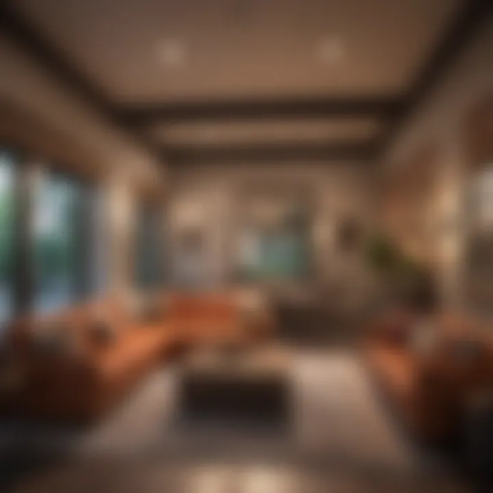 Cozy social area ideal for roommate bonding