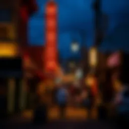Vibrant nightlife scene in the Mission District