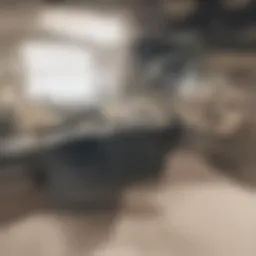 A well-decorated living room showcasing stylish furniture.