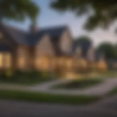 Convenient Neighborhood Surroundings of Glen Oaks Vibrant neighborhood setting highlighting the convenience of nearby locations