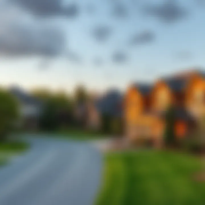Beautiful suburban neighborhood highlighting residential investment opportunities
