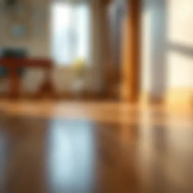 Precautions while removing wax from floors