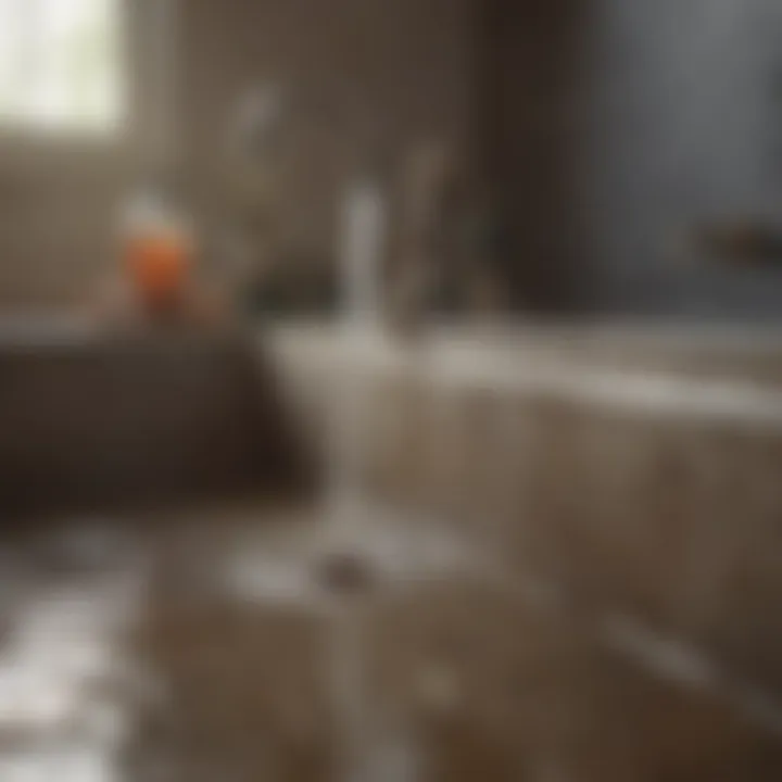Homemade drain cleaning solution