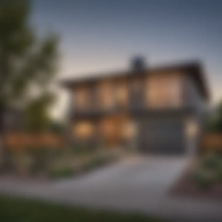 Market trends graph showcasing rental price changes in Denver