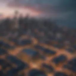 Aerial view of Seattle skyline with vibrant city life