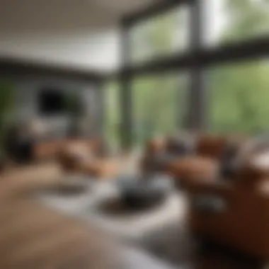 Contemporary Living Spaces in Seattle Modern apartment complex featuring sleek design and amenities