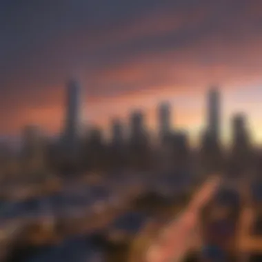 Bay Area Skyline and Architectural Diversity Stunning Bay Area skyline showcasing diverse architecture