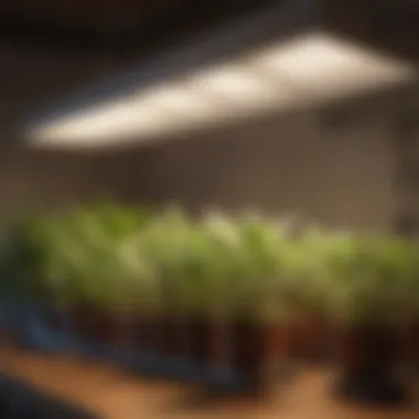 Different types of indoor grow lights setup