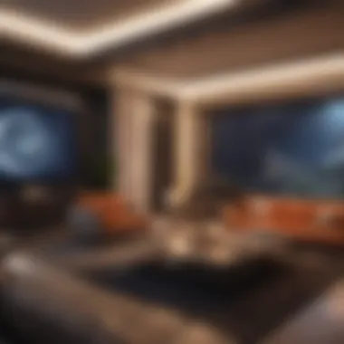 Technology in Space Planning Interior designer using technology for space planning