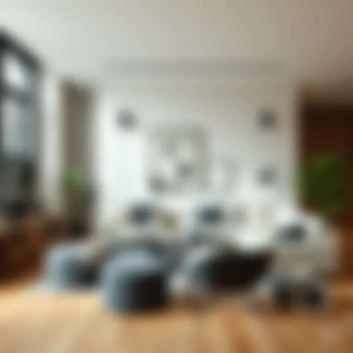 Modern Living Room Essentials A stylish living room setup with modern furnishings