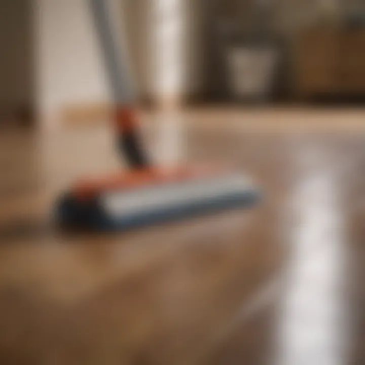 Essential cleaning tools for laminate flooring