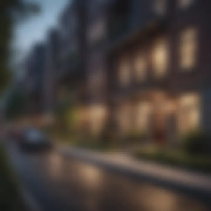 Vibrant neighborhood surrounding Midtown Belvedere Apartments