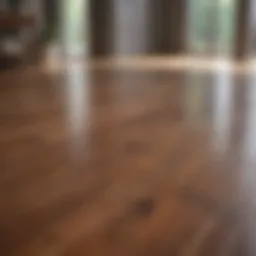 Natural cleaning products for hardwood floor maintenance