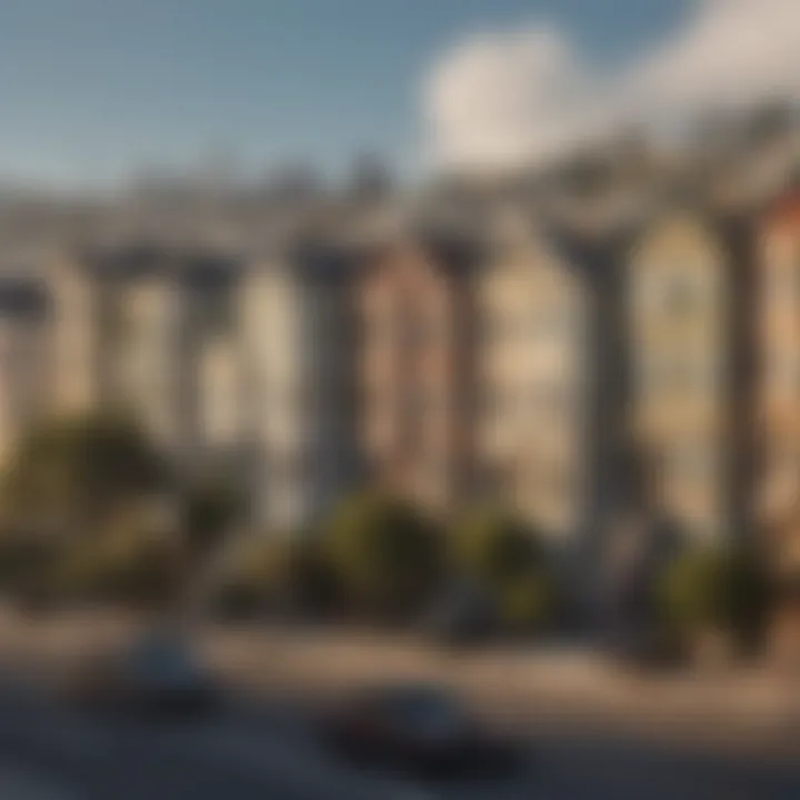 Scenic view of North Beach neighborhood with iconic architecture