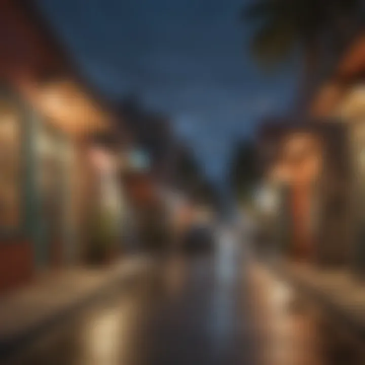 A vibrant street scene showcasing San Diego's local culture