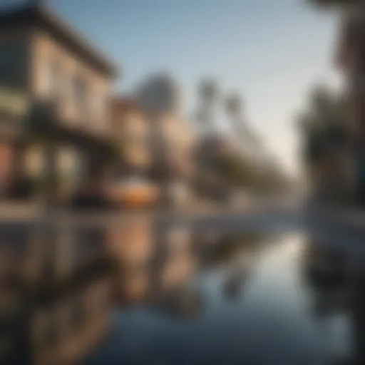 Vibrant street view showcasing Los Angeles neighborhoods