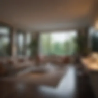 Innovative Design for Shared Living Design layout of a shared living space emphasizing functionality
