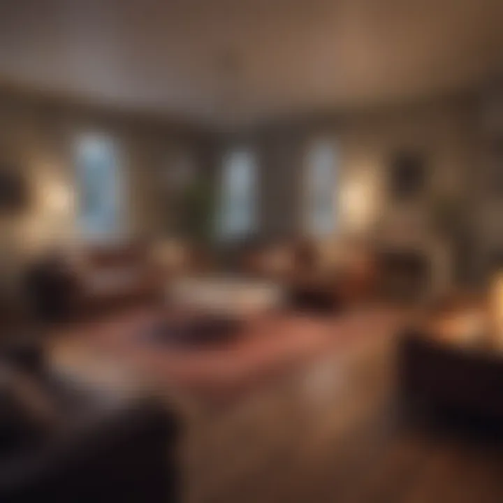 Community gathering in a rooming house setting