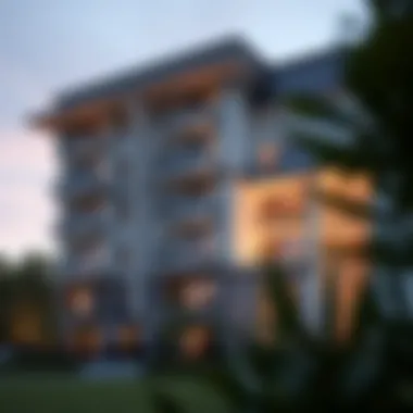 Elegant architectural design of Settegast Apartments