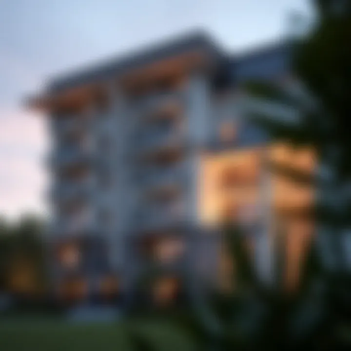 Elegant architectural design of Settegast Apartments